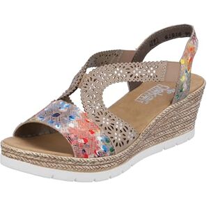 Rieker Women's Mules 61916, Women's Slippers, Multicoloured 90, 6 UK Rieker Women's Mules 61916, Women's Slippers, Multicoloured 90, 6 UK