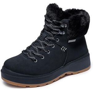 Skechers Women's Park City Ankle Boot, Black/Black, 9 Skechers Women's Park City Ankle Boot, Black/Black, 9