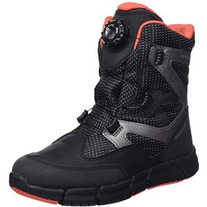 Geox Unisex Children's J Flexyper Boy B ABX Ankle Boots, Black/orange, 13 UK Geox Unisex Children's J Flexyper Boy B ABX Ankle Boots, Black/orange, 13 UK