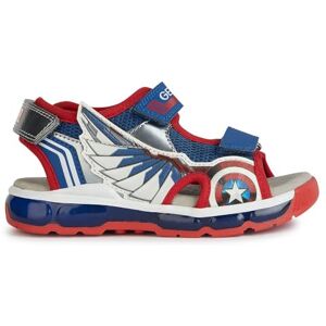 Geox Boys J Android Boy Sandal, Blue Red, 13 UK Geox Boys J Android Boy Sandal, Blue Red, 13 UK
