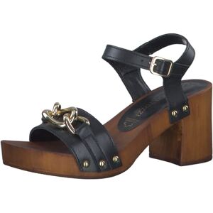 MARCO TOZZI Women's 2-2-28362-20 Heeled Sandals, black, 6 UK MARCO TOZZI Women's 2-2-28362-20 Heeled Sandals, black, 6 UK