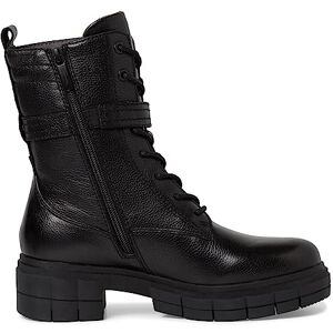 Tamaris Comfort Women’s Ankle Boots with Heel Leather with Buckle Comfort Fit , Black Nappa, 5 UK Tamaris Comfort Women’s Ankle Boots with Heel Leather with Buckle Comfort Fit , Black Nappa, 5 UK