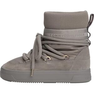 Tommy Hilfiger Women’s Warm Water Repellent Logo Tape Ankle Boots, Multicolor (Pewter Grey), 7.5 Tommy Hilfiger Women’s Warm Water Repellent Logo Tape Ankle Boots, Multicolor (Pewter Grey), 7.5