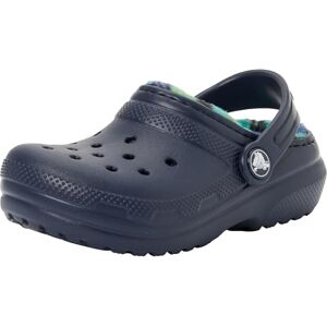 Crocs Unisex Kids Clog, Classic Lined Bold Check Clog T, Navy, 5 UK Child Crocs Unisex Kids Clog, Classic Lined Bold Check Clog T, Navy, 5 UK Child