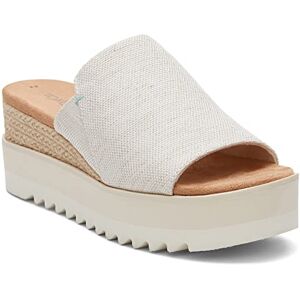 TOMS Women's Diana Mule Sandal, Natural Yarn Dye, 9 TOMS Women's Diana Mule Sandal, Natural Yarn Dye, 9