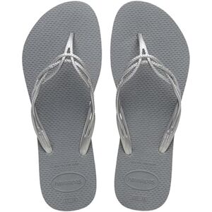 Havaianas Flash Sweet Women's Comfortable Durable Elegant Flip Flops Cross Sculpted Straps Non-Slip Slim Sole, Steel Grey Steel Grey, 13 UK Havaianas Flash Sweet Women's Comfortable Durable Elegant Flip Flops Cross Sculpted Straps Non-Slip Slim Sole, Steel Grey Steel Grey, 13 UK