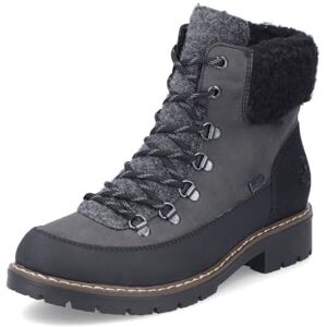 Rieker TEX Women's Lace-Up Ankle Boots Y9101 Water Resistant, Grey Estate 45, 8 UK Rieker TEX Women's Lace-Up Ankle Boots Y9101 Water Resistant, Grey Estate 45, 8 UK