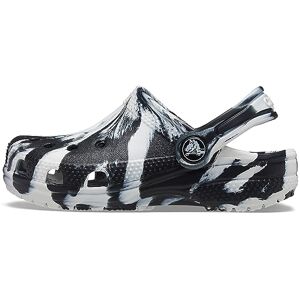 Crocs Unisex Kids Classic Clog T Clog, Marbled Black White, 6 UK Child Crocs Unisex Kids Classic Clog T Clog, Marbled Black White, 6 UK Child