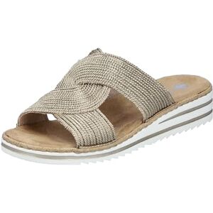 Rieker Women's V06r4 Mules, gold, 3.5 UK Rieker Women's V06r4 Mules, gold, 3.5 UK
