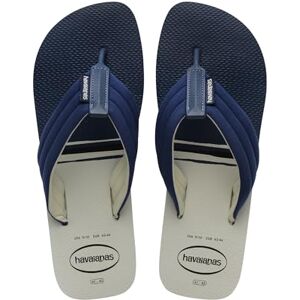 Havaianas Urban Print Men FlipFlop White Blue Indigo 6.5/7 UK Havaianas Urban Print Men FlipFlop White Blue Indigo 6.5/7 UK