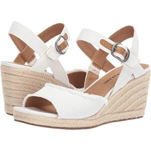 Lucky Brand Women's Mindra Wedge Sandal, White, 8 UK Lucky Brand Women's Mindra Wedge Sandal, White, 8 UK
