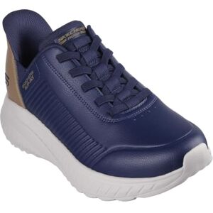 Skechers Men's Hands-Free Slip-ins BOBS Squad Chaos Heel Preferred Sneaker, Navy Pu, 6 UK Skechers Men's Hands-Free Slip-ins BOBS Squad Chaos Heel Preferred Sneaker, Navy Pu, 6 UK