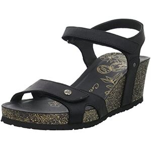 Panama Jack Julia Basics, Women’s Wedge Heels Sandals, Black, 8 UK (41 EU) Panama Jack Julia Basics, Women’s Wedge Heels Sandals, Black, 8 UK (41 EU)