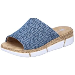 Rieker Women's V2377 Mules, blue, 7.5 UK Rieker Women's V2377 Mules, blue, 7.5 UK