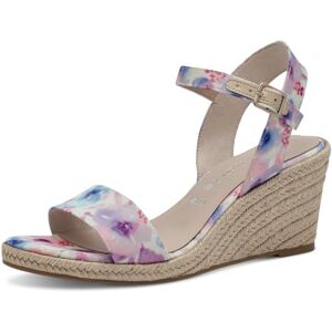 Tamaris Women's Vegan Wedge Heel Sandals, purple, 8 UK Tamaris Women's Vegan Wedge Heel Sandals, purple, 8 UK