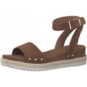 Tamaris Damen 1-1-28270-38, Wedge Sandal, Cognac, Tamaris Damen 1-1-28270-38, Wedge Sandal, Cognac,