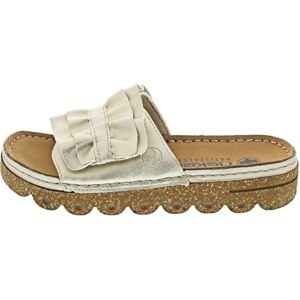 Rieker Mules Beige, Beige, 6.5 UK Rieker Mules Beige, Beige, 6.5 UK