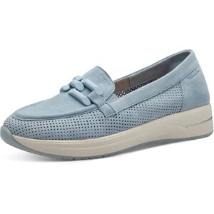 Tamaris Comfort Women’s Leather Slippers Comfortable, Sky, 5 UK Light Blue Tamaris Comfort Women’s Leather Slippers Comfortable, Sky, 5 UK Light Blue