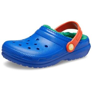 Crocs Kids Clogs, Classic Lined Clog T, Blue Bolt/Multi,7 UK Child Crocs Kids Clogs, Classic Lined Clog T, Blue Bolt/Multi,7 UK Child