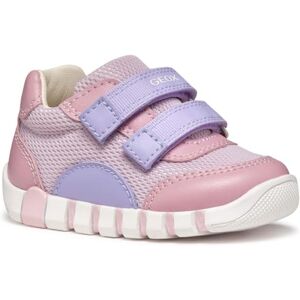 Geox B IUPIDOO GIRL A, Baby Mädchen Sneaker, Rose/Lilac, Geox B IUPIDOO GIRL A, Baby Mädchen Sneaker, Rose/Lilac,