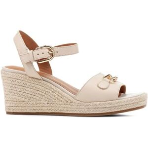 Geox Girls' D Panarea C Wedge Sandal, Lt Sand, 6 UK Geox Girls' D Panarea C Wedge Sandal, Lt Sand, 6 UK