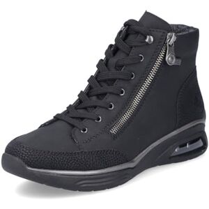 Rieker TEX M5610 Women's Lace-Up Ankle Boots Loose Inlay Water-Repellent, Black 00, 5 UK Rieker TEX M5610 Women's Lace-Up Ankle Boots Loose Inlay Water-Repellent, Black 00, 5 UK