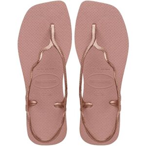 Havaianas Soleil, Elegant, Durable, and Comfortable Sandals, T-Strap Style, Back Closure, Wavy Straps, and Square Edged Sole, Women, 1/2 UK Havaianas Soleil, Elegant, Durable, and Comfortable Sandals, T-Strap Style, Back Closure, Wavy Straps, and Square Edged Sole, Women, 1/2 UK