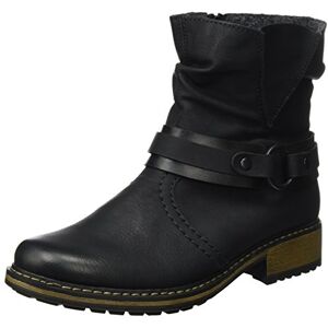 Rieker Women's Z6881 Ankle Boots, Black, 42 EU, black, 8 UK Rieker Women's Z6881 Ankle Boots, Black, 42 EU, black, 8 UK