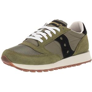 Saucony Men's Jazz Original Vintage Sneaker, Olive Black, 9 UK Saucony Men's Jazz Original Vintage Sneaker, Olive Black, 9 UK