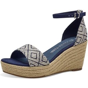 MARCO TOZZI Women's 2-28030-42 Wedge Sandal, OCEAN COMB, 6.5 MARCO TOZZI Women's 2-28030-42 Wedge Sandal, OCEAN COMB, 6.5
