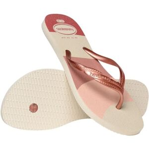 Havaianas Fantasia Gloss Women FlipFlop Beige 8.5/9 UK Havaianas Fantasia Gloss Women FlipFlop Beige 8.5/9 UK