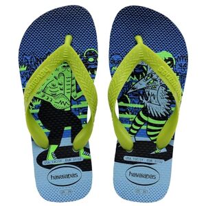 Havaianas Kids Top Fun Boys FlipFlop Lavender Blue/Lemon Green 12/13 UK Child Havaianas Kids Top Fun Boys FlipFlop Lavender Blue/Lemon Green 12/13 UK Child