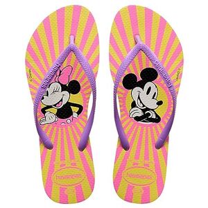Havaianas Slim Disney Women FlipFlop Yellow Pixel 6.5/7 UK Havaianas Slim Disney Women FlipFlop Yellow Pixel 6.5/7 UK