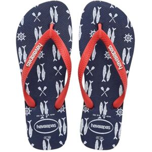 Havaianas Top Nautical Men FlipFlop Navy/Red Ruby 6.5/7 UK Havaianas Top Nautical Men FlipFlop Navy/Red Ruby 6.5/7 UK
