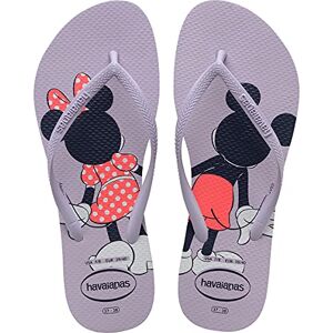 Havaianas Slim Disney Women FlipFlop Quiet Lilac 3.5/4 UK Havaianas Slim Disney Women FlipFlop Quiet Lilac 3.5/4 UK
