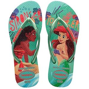 Havaianas Kids Slim Princess Girls FlipFlop Citronella 9/9.5 UK Child Havaianas Kids Slim Princess Girls FlipFlop Citronella 9/9.5 UK Child
