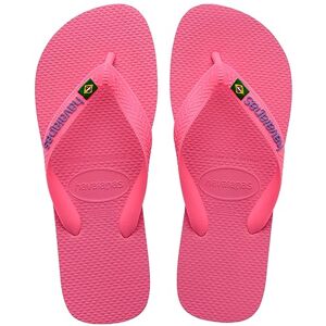 Havaianas Brasil Logo (Mini Me) Unisex Kids FlipFlop Crystal Rose 2/2.5 UK Havaianas Brasil Logo (Mini Me) Unisex Kids FlipFlop Crystal Rose 2/2.5 UK