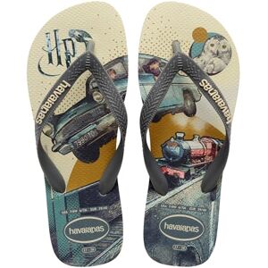 Havaianas Top Harry Potter Unisex Adults FlipFlop Beige/Grey Steel 6.5/7 UK Havaianas Top Harry Potter Unisex Adults FlipFlop Beige/Grey Steel 6.5/7 UK