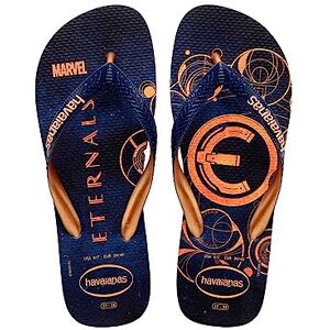 Havaianas Top Marvel Unisex Adults FlipFlop Marine/Marine/Golden 6.5/7 UK Havaianas Top Marvel Unisex Adults FlipFlop Marine/Marine/Golden 6.5/7 UK
