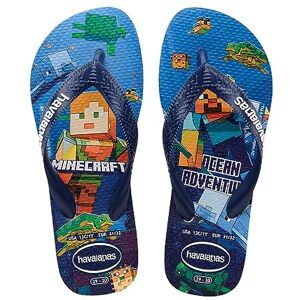 Havaianas Kids Minecraft Boys FlipFlop White 10/11 UK Child Havaianas Kids Minecraft Boys FlipFlop White 10/11 UK Child