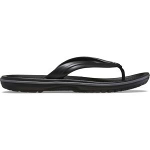 Crocs Mens Crocband Flip Flops, Black/Slate Grey, M 11 / W 12 UK Crocs Mens Crocband Flip Flops, Black/Slate Grey, M 11 / W 12 UK