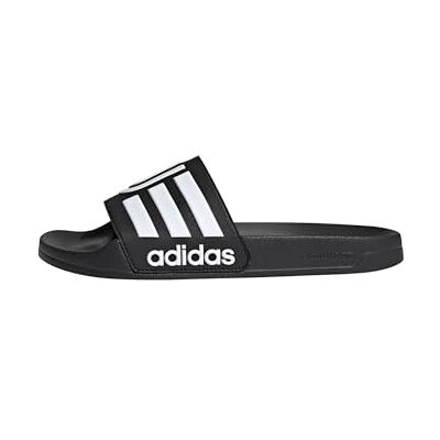 adidas Unisex Adilette Shower Juventus Shoes, Core Black/Ftwr White/Core Black, 6 UK adidas Unisex Adilette Shower Juventus Shoes, Core Black/Ftwr White/Core Black, 6 UK