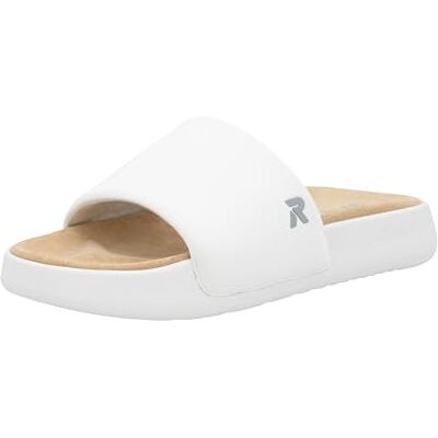 Rieker Men's Mules U3250, Men's Slippers, White, 10.5 UK Rieker Men's Mules U3250, Men's Slippers, White, 10.5 UK