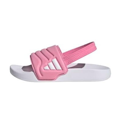 adidas Unisex Kids Adilette Estrap 2.0 Slides Children Shoes, Bliss Pink/Ftwr White/Bliss Pink, 11.5 UK Child adidas Unisex Kids Adilette Estrap 2.0 Slides Children Shoes, Bliss Pink/Ftwr White/Bliss Pink, 11.5 UK Child