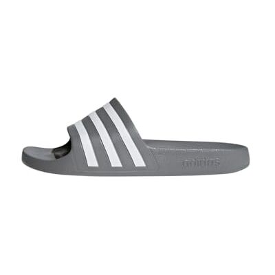 adidas Unisex Adilette Aqua Slides Grey Three/Cloud White/Grey Three 11 UK 46 EU adidas Unisex Adilette Aqua Slides Grey Three/Cloud White/Grey Three 11 UK 46 EU