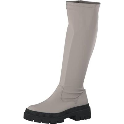 MARCO TOZZI Women's 2-2-25633-29 Knee High Boots, Ivory Rubber, 8 UK MARCO TOZZI Women's 2-2-25633-29 Knee High Boots, Ivory Rubber, 8 UK