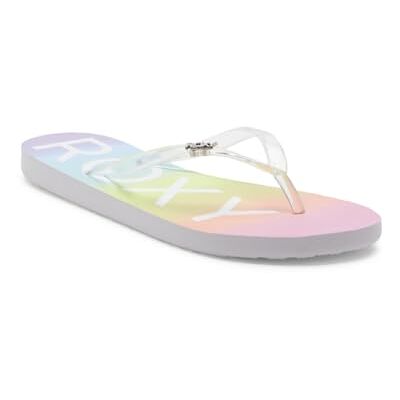 Roxy Women's Viva Jelly Sandal, Rainbow, 6 UK Roxy Women's Viva Jelly Sandal, Rainbow, 6 UK