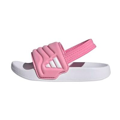 adidas Unisex Baby Adilette Estrap 2.0 Slides Infants Shoes, Bliss Pink/Ftwr White/Bliss Pink, 7 UK Child adidas Unisex Baby Adilette Estrap 2.0 Slides Infants Shoes, Bliss Pink/Ftwr White/Bliss Pink, 7 UK Child