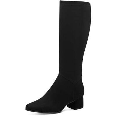 MARCO TOZZI Women's Elegant Pointed High Heel Boots, black, 4 UK MARCO TOZZI Women's Elegant Pointed High Heel Boots, black, 4 UK