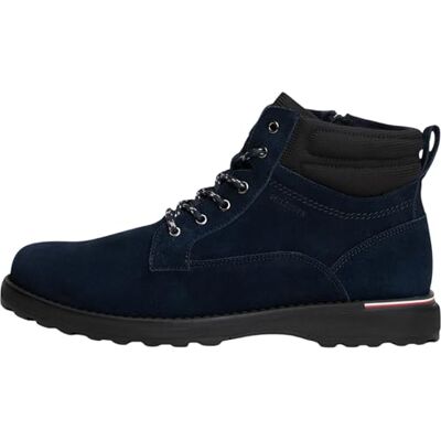 Tommy Hilfiger Men’s Corporate Suede Ankle Boots Tommy Hilfiger Men’s Corporate Suede Ankle Boots